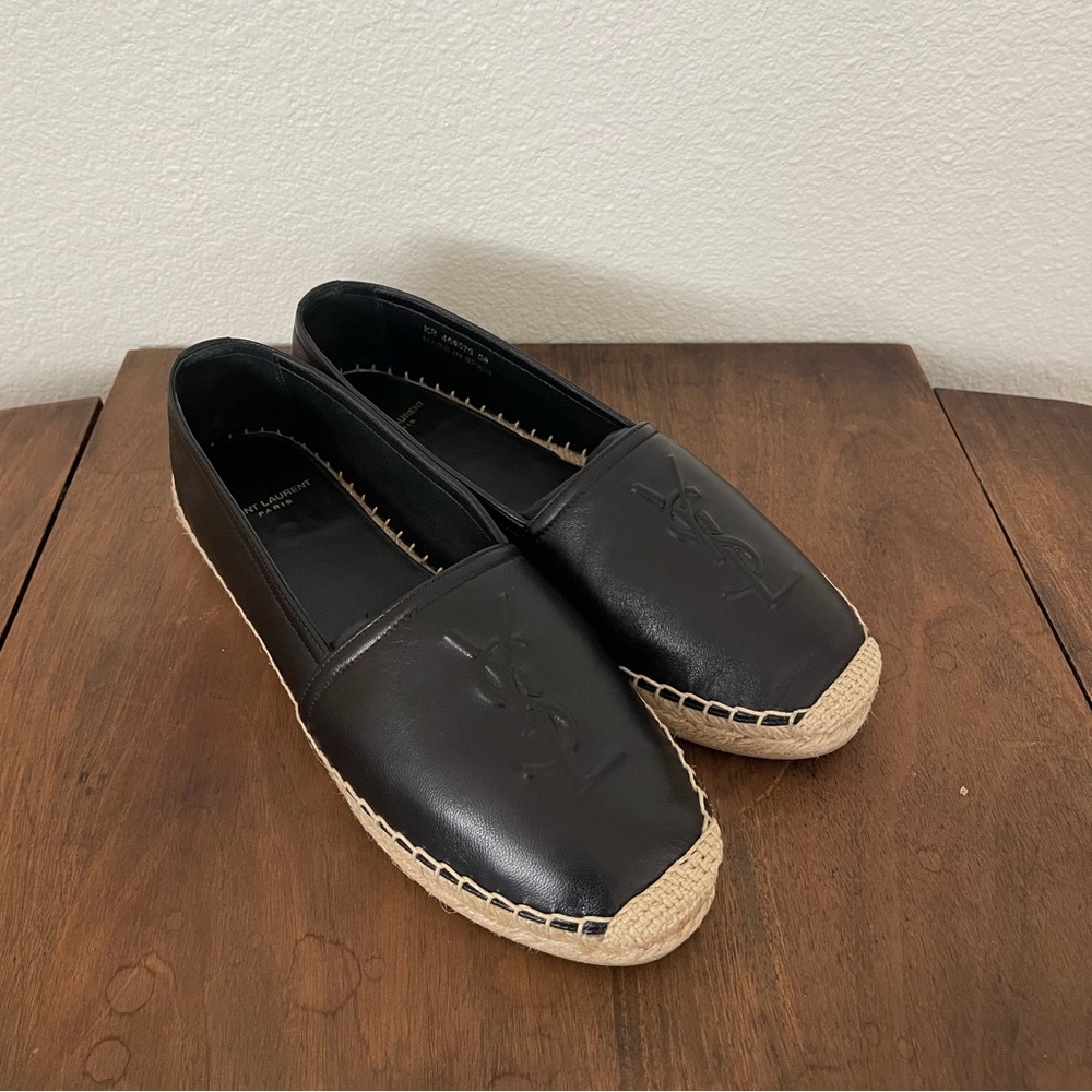 Saint Laurent MONOGRAM ESPADRILLES IN LAMBSKIN